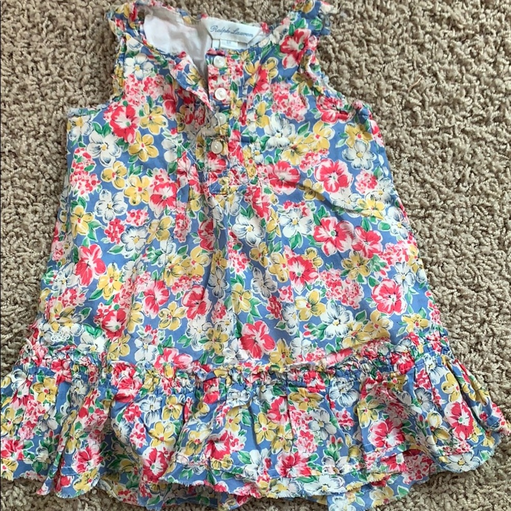 Ralph Lauren Floral Baby Dress